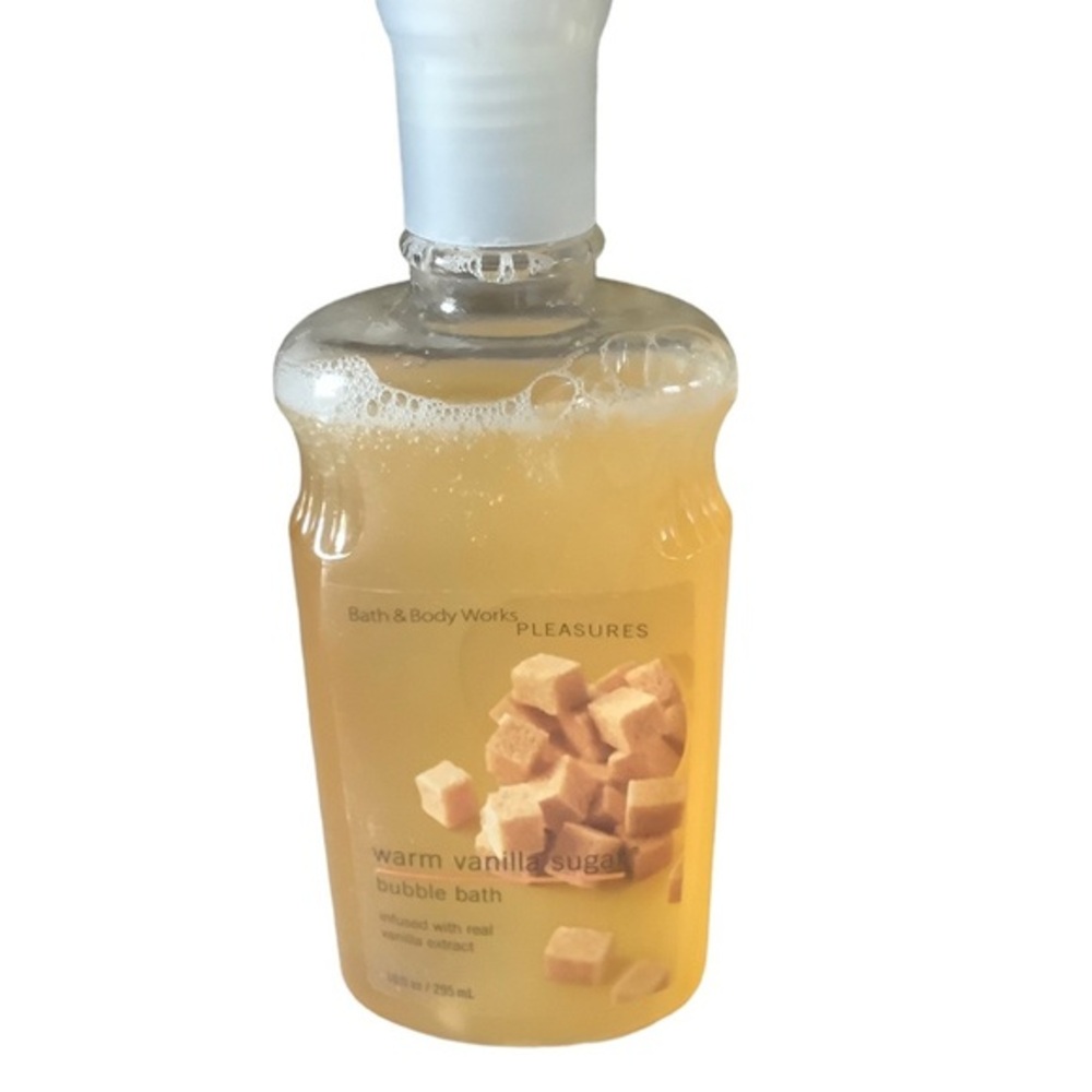 Bath and body works pleasures warm vanilla sugar bubble bath 10 oz